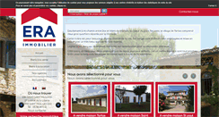Desktop Screenshot of era-immobilier-tartas.fr